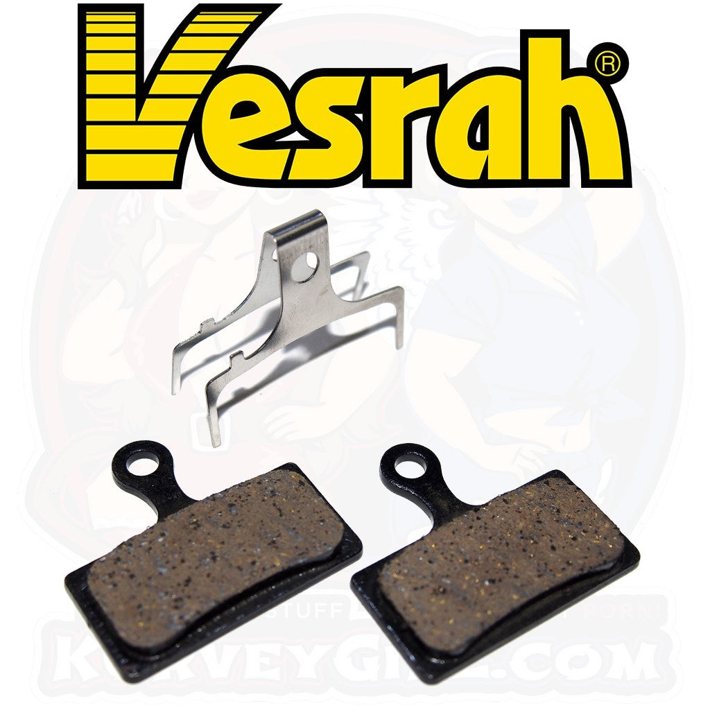 Vesrah BP-041 Bicycle Brake Pads bike MTB Mountain Bike main image shape Trail Shimano ALIVIO BR-M4050 DORE XT BR-M60000 XTR BR-CX75 BR-M666 BR-M675 BR-M785 BR-M8000 BR-M900 BR-M985 BR-M987 BR-S700 Pads and Clips