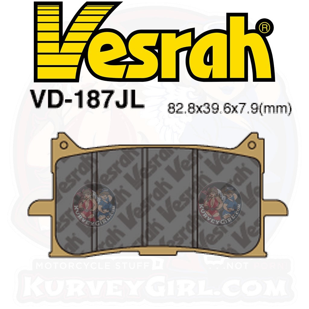 Vesrah Brake Pad Shape VD 178 Large