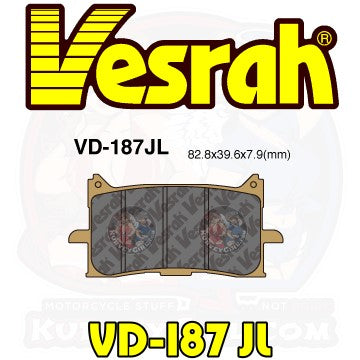 Vesrah Brake Pad Shape VD 187 Icon Image