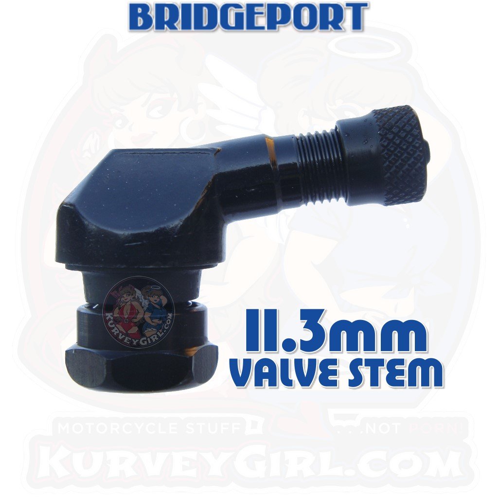 Louis Angled Valve Stems, aluminium 11.33 mm valve hole, 3 colours