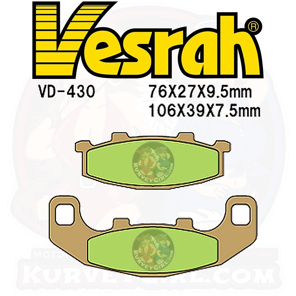 Vesrah Brake Pad Shape VD 430